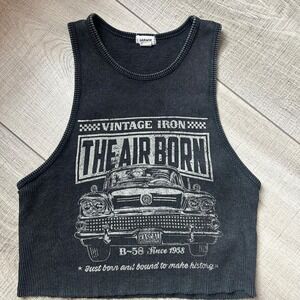 Garage‎ Y2K Grunge Car Graphic Tank Top Size - XS